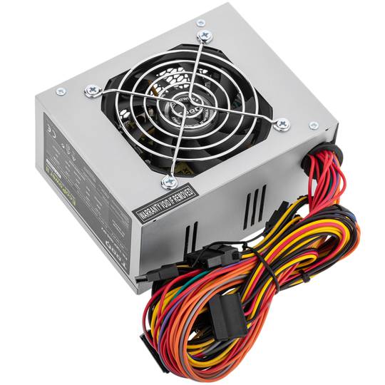 Font d'alimentació TooQ Ecopower II 500 W amb ventilador silenciós de 80 mm TQEP-500S-SFX