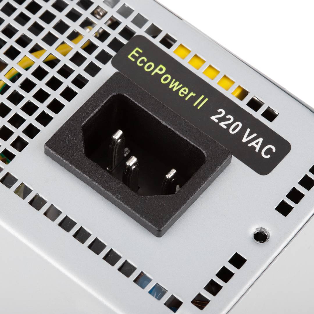 Font d'alimentació TooQ Ecopower II 500 W amb ventilador silenciós de 80 mm TQEP-500S-SFX