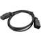 Lanberg IEC C19 naar IEC C20 kabel zwart 1.8m CA-C19E-10CC-0018-BK