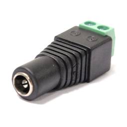 Adaptateur DC-Jack à bornier à 2 broches femelle