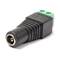 -Jack DC adapter to terminal block 2-pin female