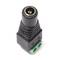 -Jack DC adapter to terminal block 2-pin female