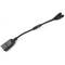 Cable d'alimentació IEC-60320 2 C13 a 1 C20 de 20cm