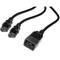 Cable Power IEC-60320 1.8m (2xC13/1xC20)