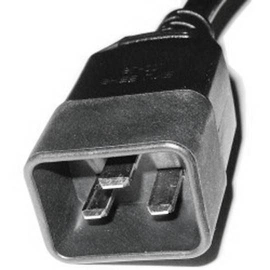 Cable Power IEC-60320 1.8m (2xC13/1xC20)