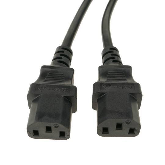 Kabel zasilający IEC-60320 1,8 m (SCHUKO-M / 2xC13)