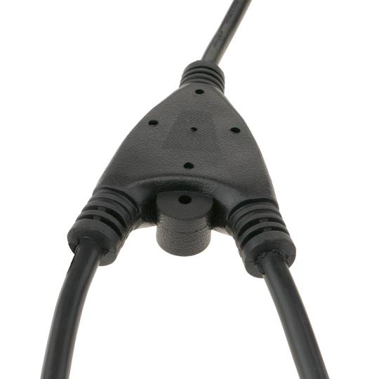 Kabel zasilający IEC-60320 1,8 m (SCHUKO-M / 2xC13)