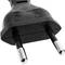 IEC-60320 0.2m voedingskabel (C7 / Bipolar-M)