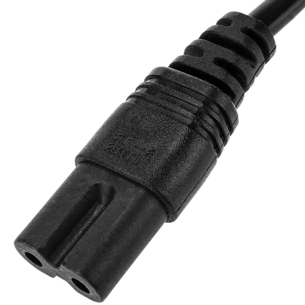 IEC-60320 0.2m voedingskabel (C7 / Bipolar-M)