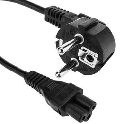 Câble d'alimentation IEC-60320 de C5 à Schuko mâle 3m