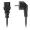 Cable d'alimentació CEE 7/7 a IEC C19 negre 1,8 m de Lanberg CA-C19C-10CC-0018-BK