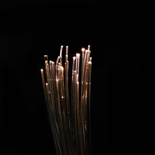 Kit d'il·luminació LED per fibra òptica de 1W Llum blanca 30 fibres 0.75mm i 5 fibres 1.5mm de 1.5m