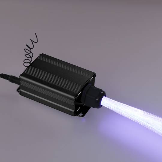 Lichtleiter für LED Illuminator 200 Fasern 0,75 mm Länge 2,5 m Glasfaser  Deckensternbeleuchtung - Cablematic