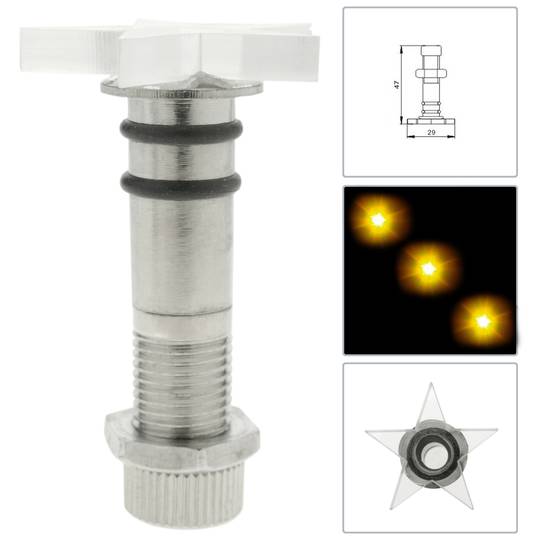 Terminador HQ de fibra ótica para iluminador LED Iluminação estrela teto