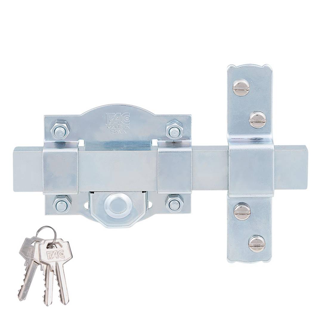 Galvanized latch 50-R/80 FAC F01009
