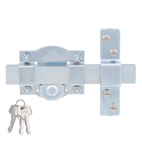 Galvanized latch 50-R/80 FAC F01009