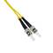 Fibra ottica monomodale ST doppino a ST 9/125 di 15 m OS2