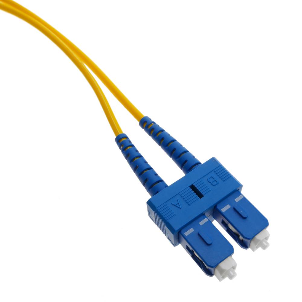 Glasvezelkabel LC naar SC single mode duplex 9/125 van 7 m OS2
