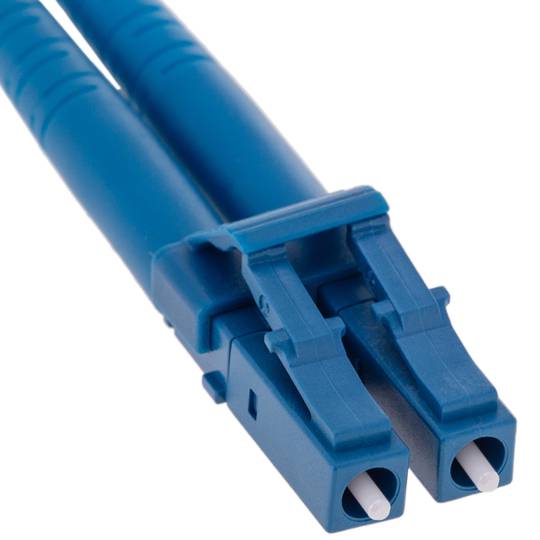Cable de fibra óptica LC a ST monomodo duplex 9/125 de 1 m OS2