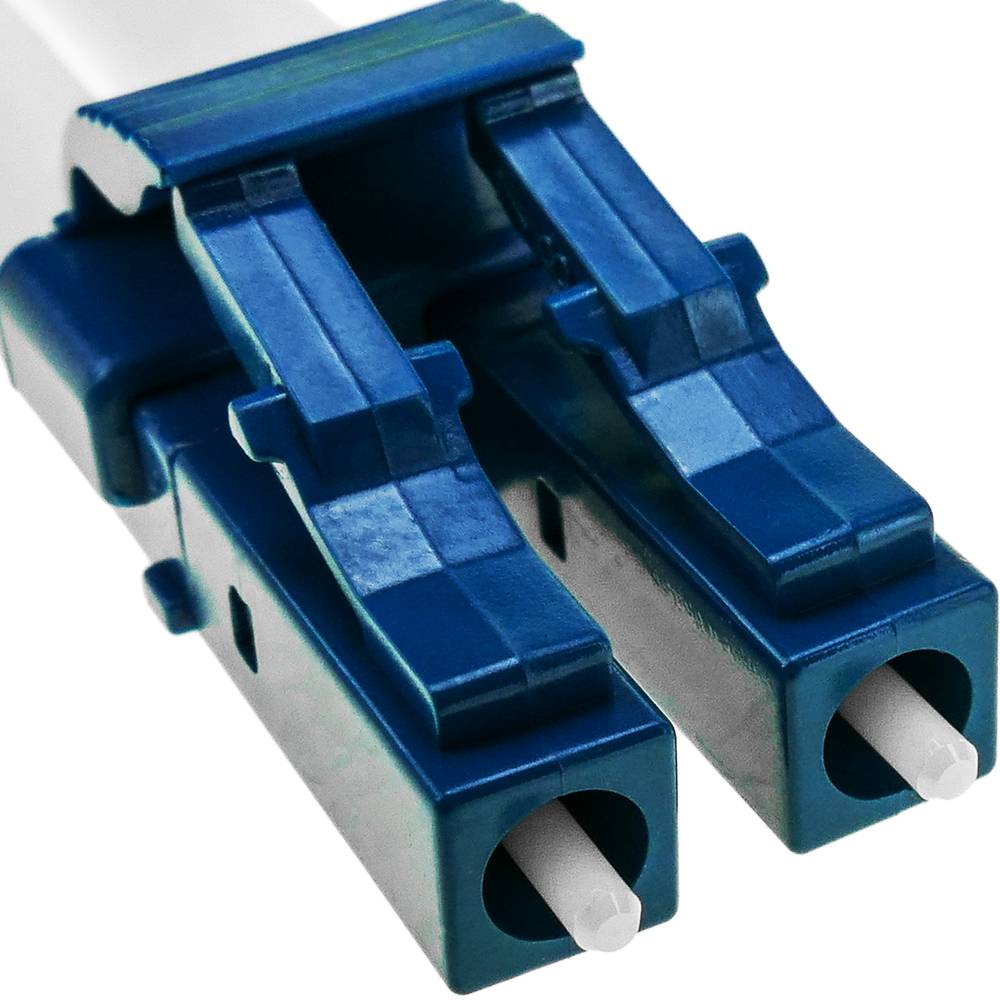 Cable de fibra óptica LC a LC monomodo duplex 9/125 de 1 m OS2