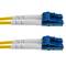 Kabel światłowodowy LC do LC jednomodowy dupleks 9/125 o długości 3 m OS2