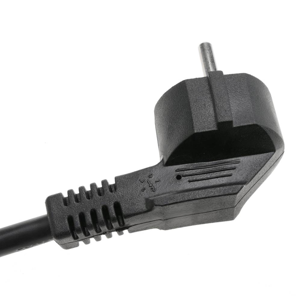 Cable de alimentación eléctrico H05VV-F 3m de enchufe schuko a bornes 3x1.50mm²