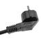 Cable de alimentación eléctrico H05VV-F 3m de enchufe schuko a bornes 3x1.50mm²