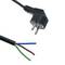 Power cable IEC60320 1.5m schuko to open ends 3x0.75mm²