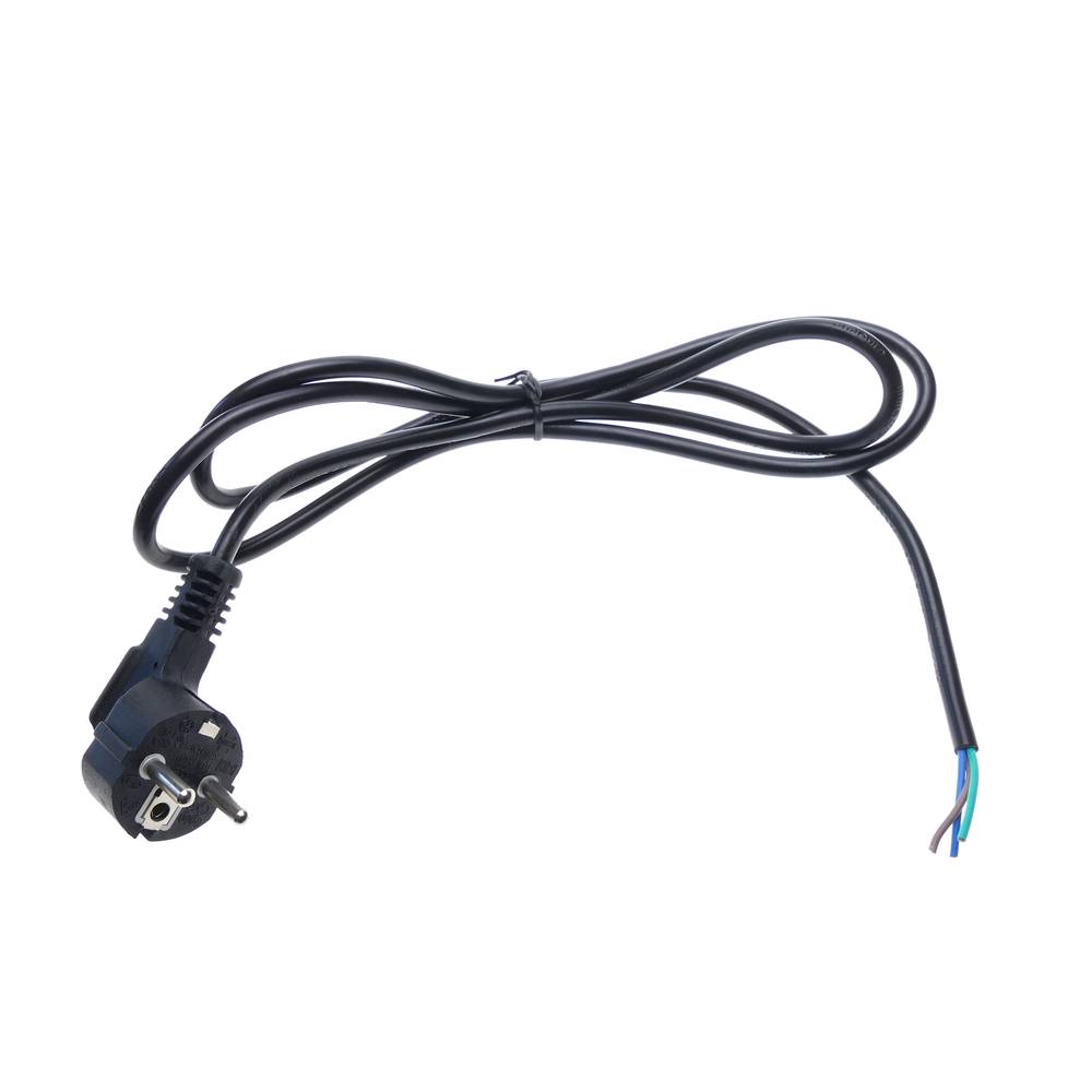 Power cable IEC60320 1.5m schuko to open ends 3x0.75mm²