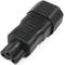 Adaptador de connector IEC-60320 C5 a C14