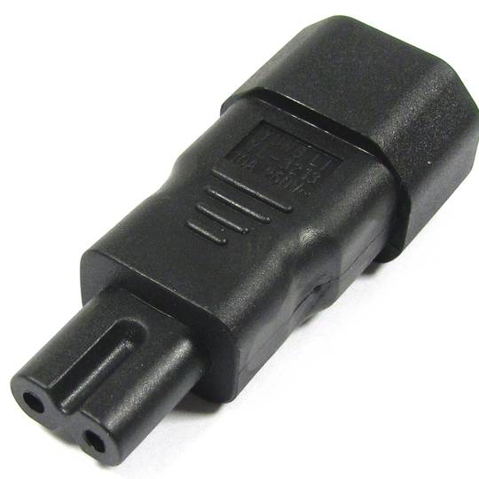 Adapter złącza C7 na C14 IEC-60320