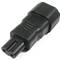 Adapter złącza C7 na C14 IEC-60320