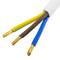 Kabel zasilający H05VV-F 1,8 m od wtyczki Schuko do zacisków 3x1,50 mm² biały