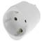 Schuko adapter to US flat plug white with ground