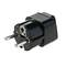 Adaptador endoll universal a norma Europea Clavilla multienchufe femella a Schuko mascle F CEE 7/4