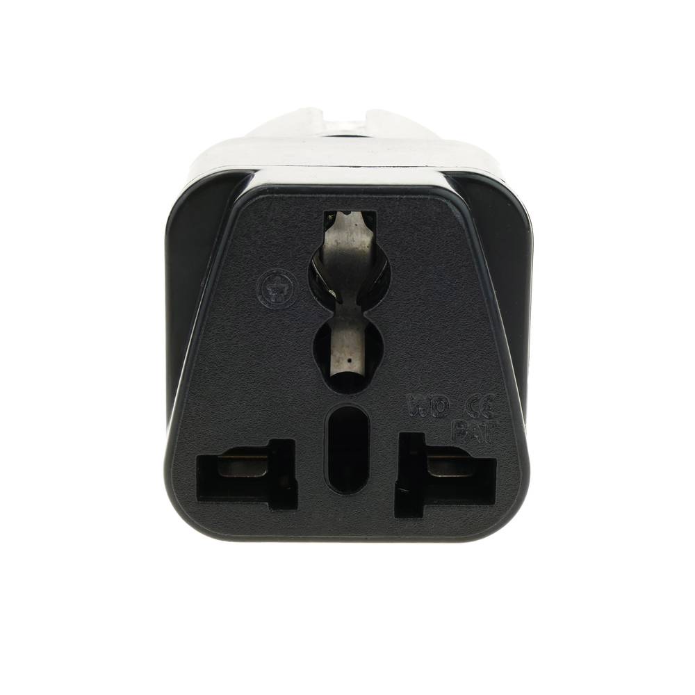 Adaptador endoll universal a norma Europea Clavilla multienchufe femella a Schuko mascle F CEE 7/4