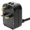 Adapter plug Europa naar Verenigd Koninkrijk type plug schuko female naar plug BS1363 fixed male