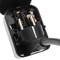 Adapter plug Europa naar Verenigd Koninkrijk type plug schuko female naar plug BS1363 fixed male