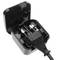 EU auf UK Adapter stecker mit 2 pin rundstecker C um BS1363 stecker fest