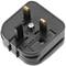 EU auf UK Adapter stecker mit 2 pin rundstecker C um BS1363 stecker fest