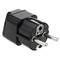 Uniwersalny adapter wtyczki do standardu UE Wtyk żeński z wieloma wtyczkami do męskiego gniazda Schuko F CEE 7/4 2-pak