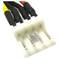 Cabo de alimentação Molex 4-pin FDD macho/fêmea de 100 cm