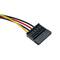 SATA-Stromkabel 15P 4P Molex weiblichen und männlichen 50 cm