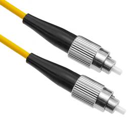 Câble à fibre optique FC à FC simplex monomode 9/125 de 25 m OS2