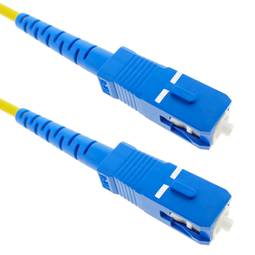 Cable de fibra òptica SC a SC monomode simplex 9/125 de 50 cm OS2