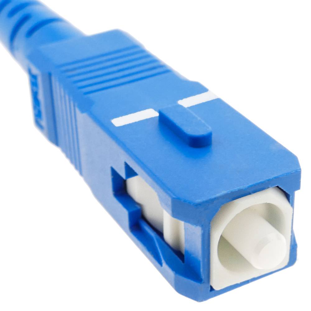 Cable de fibra òptica SC a SC monomode simplex 9/125 d'1 m OS2