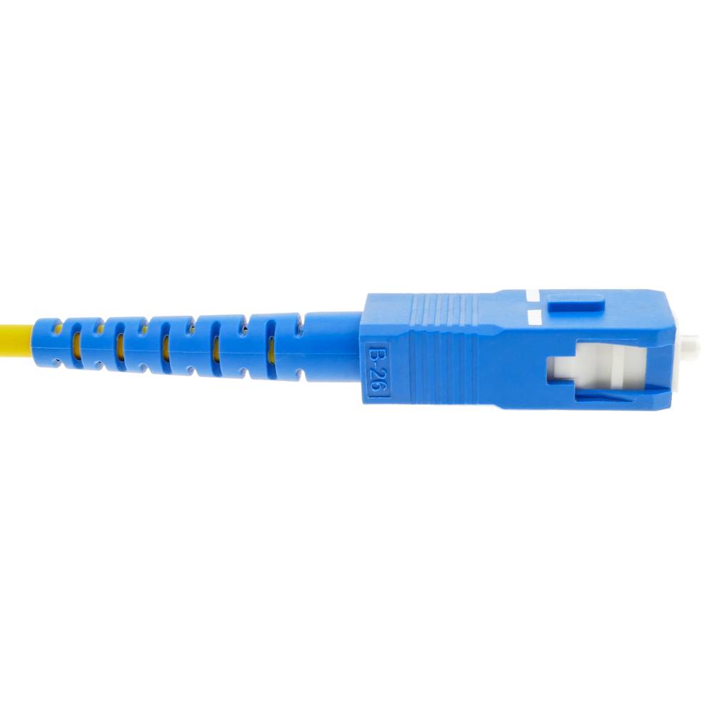 Cable de fibra òptica SC a SC monomode simplex 9/125 d'1 m OS2