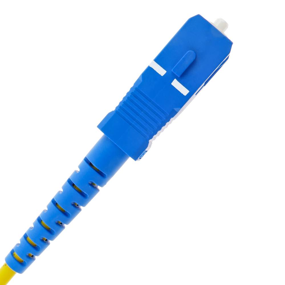 Cable de fibra òptica SC a SC monomode simplex 9/125 d'1 m OS2