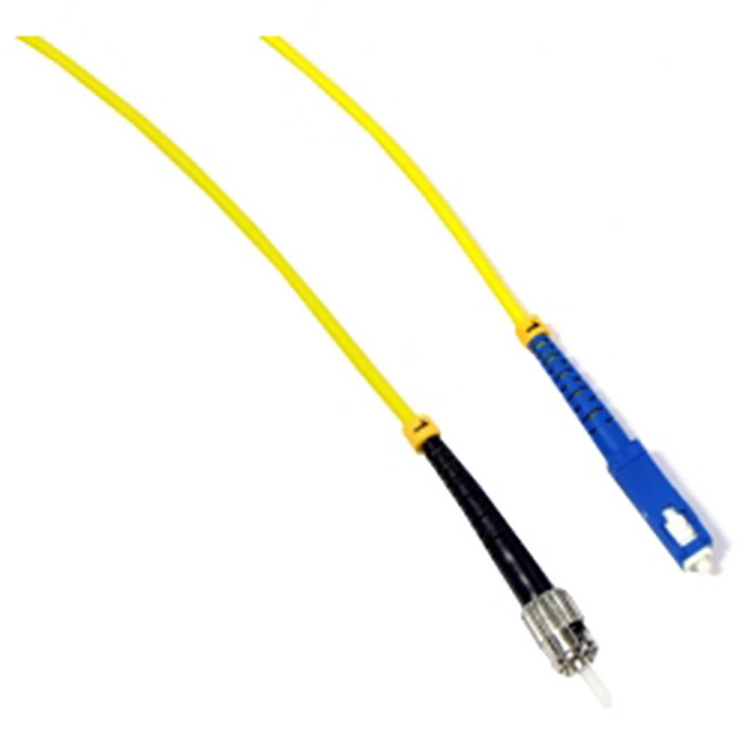 Cable de fibra óptica ST a SC monomodo simplex 9/125 de 2 m OS2