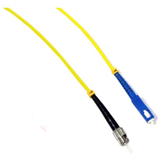Fibra óptica monomodo SC simplex ST 9/125 de 15 m OS2